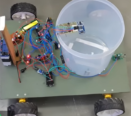 smart garbage monitoring system